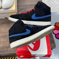 Multi-Color Swoosh Black Jordan 1 Mid (USED, Replacement Box)
