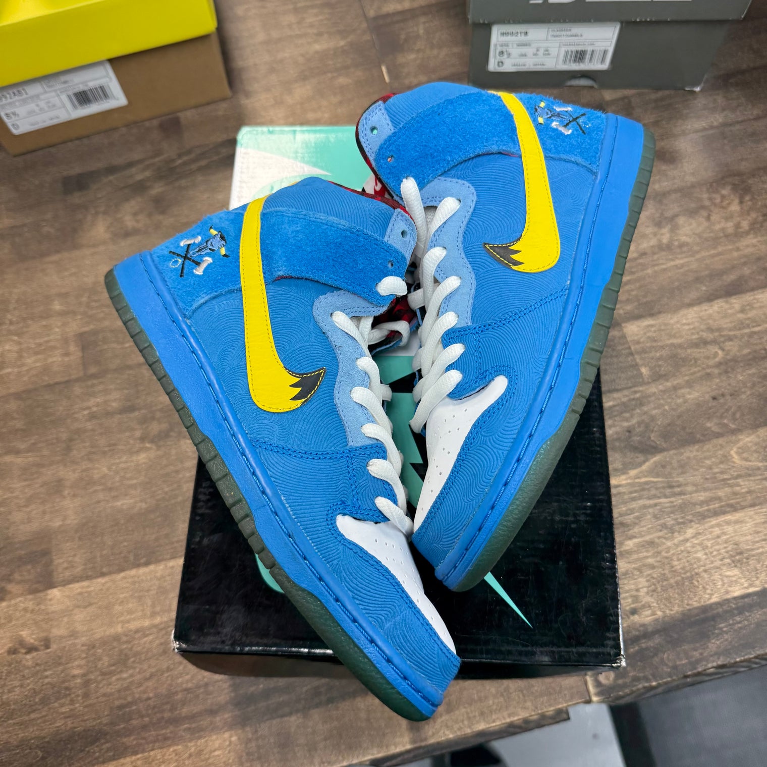 Familia Blue Ox Nike SB Dunk High (USED)