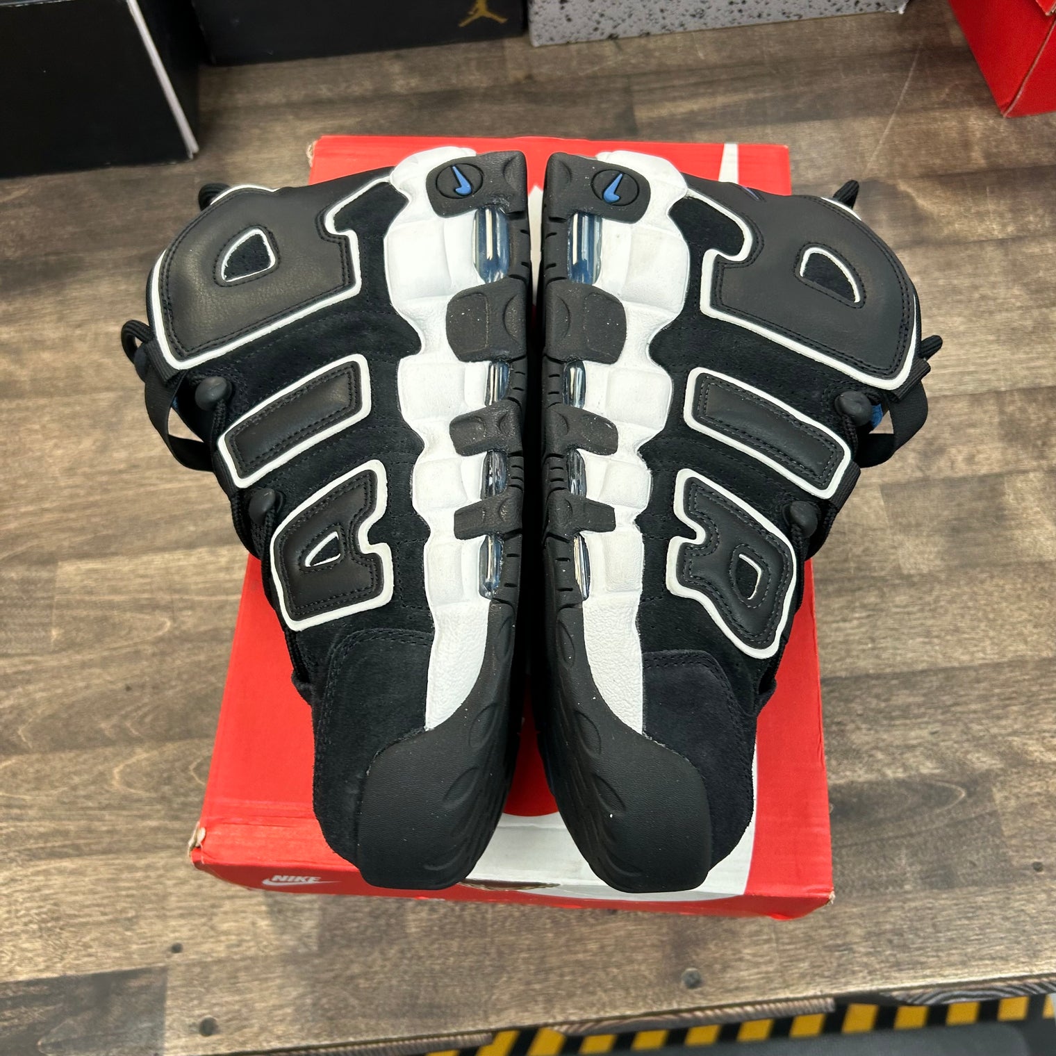 Black Star Blue Air More Uptempo 96 (USED)