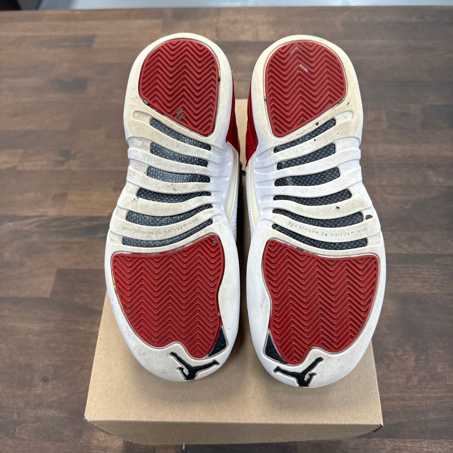 Gym Red Jordan 12 (GS) (USED, no box)