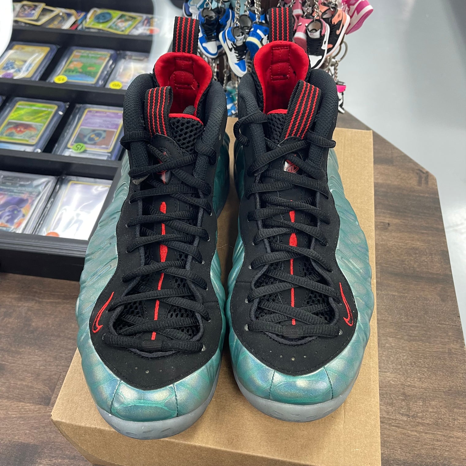 Gone Fishing Nike Foamposite (USED,No Box)