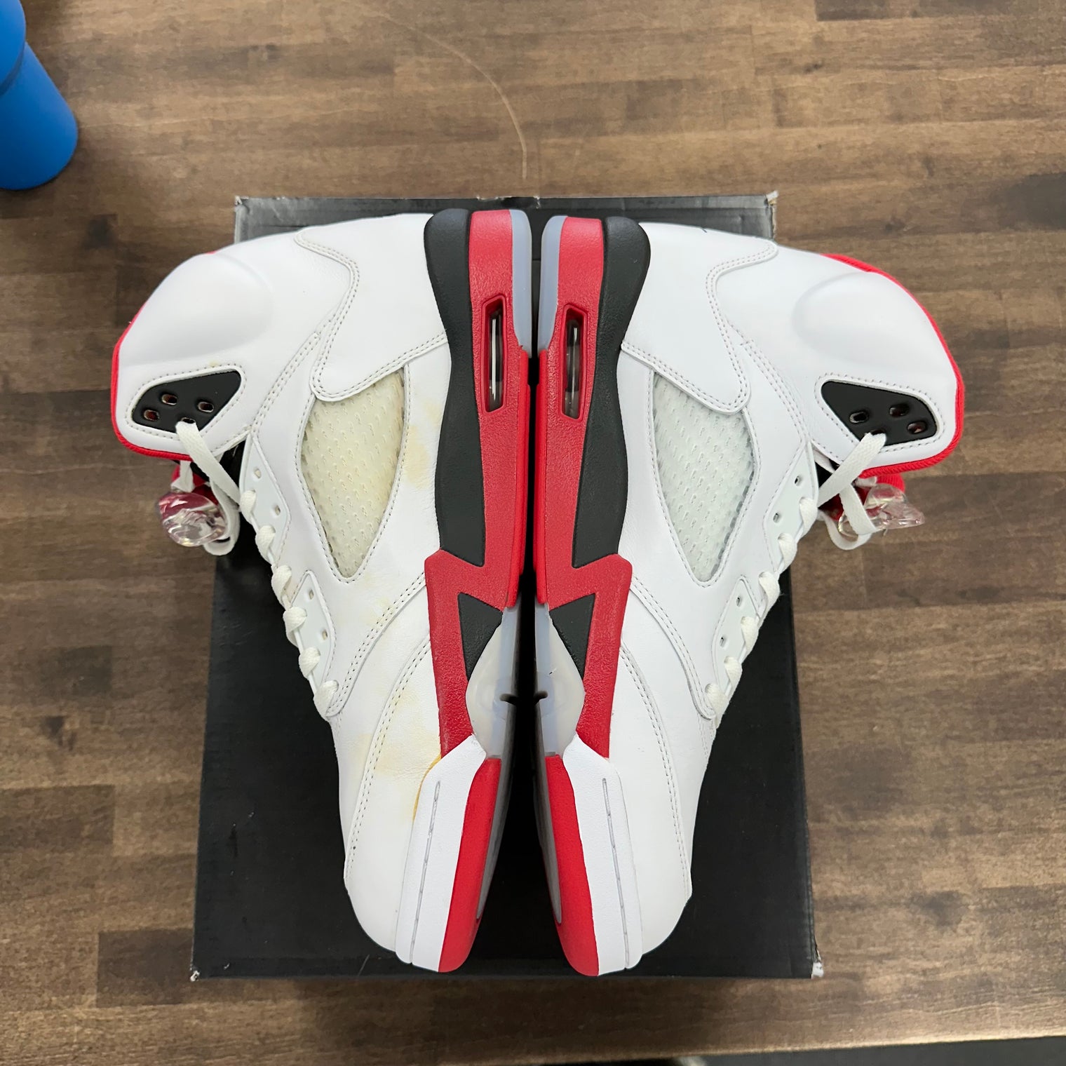Fire Red Black Tongue Jordan 5 Retro (2025) (Used)