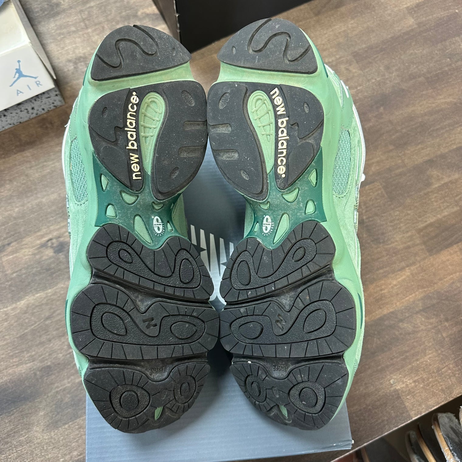 Green Grey New Balance 1000 (USED)