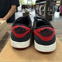 Bred Jordan 1 Retro AJKO Low (USED, No Box)
