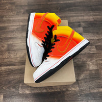 Candy Cane SB Dunk High (USED, No Box)