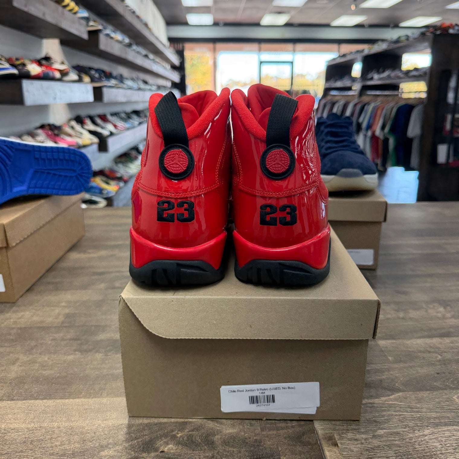 Chile Red Jordan 9 Retro (USED, No Box)