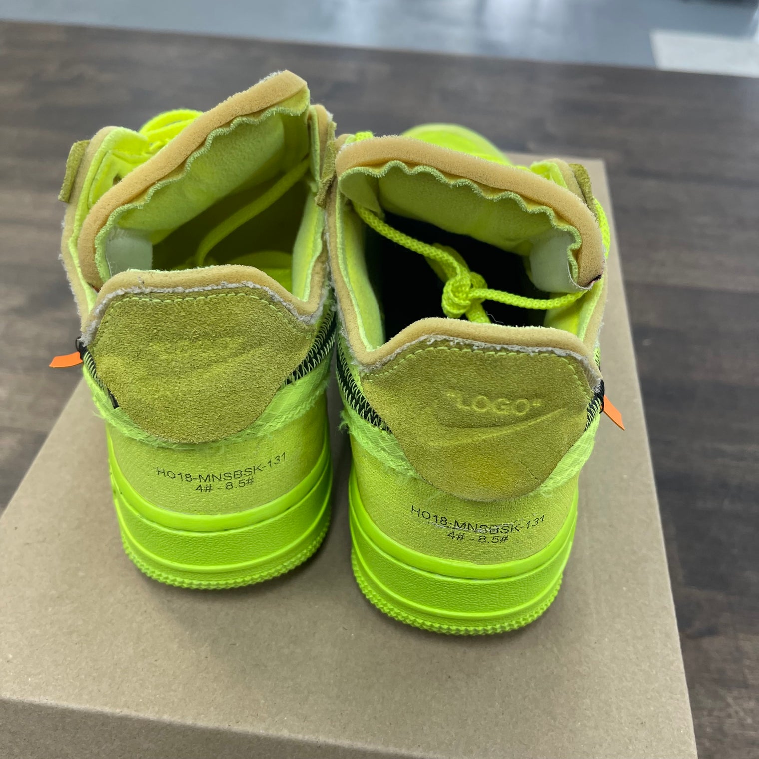 Off-White Volt Air Force 1 (USED, No Box)