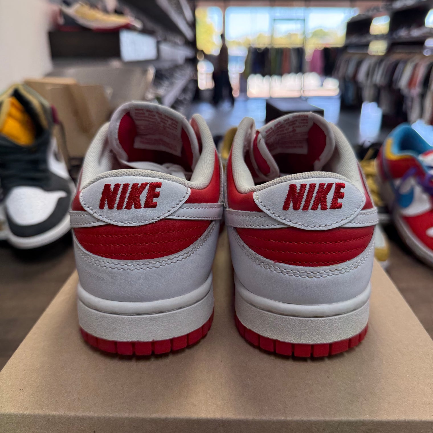 Championship Red Dunk Low (USED, No Box)