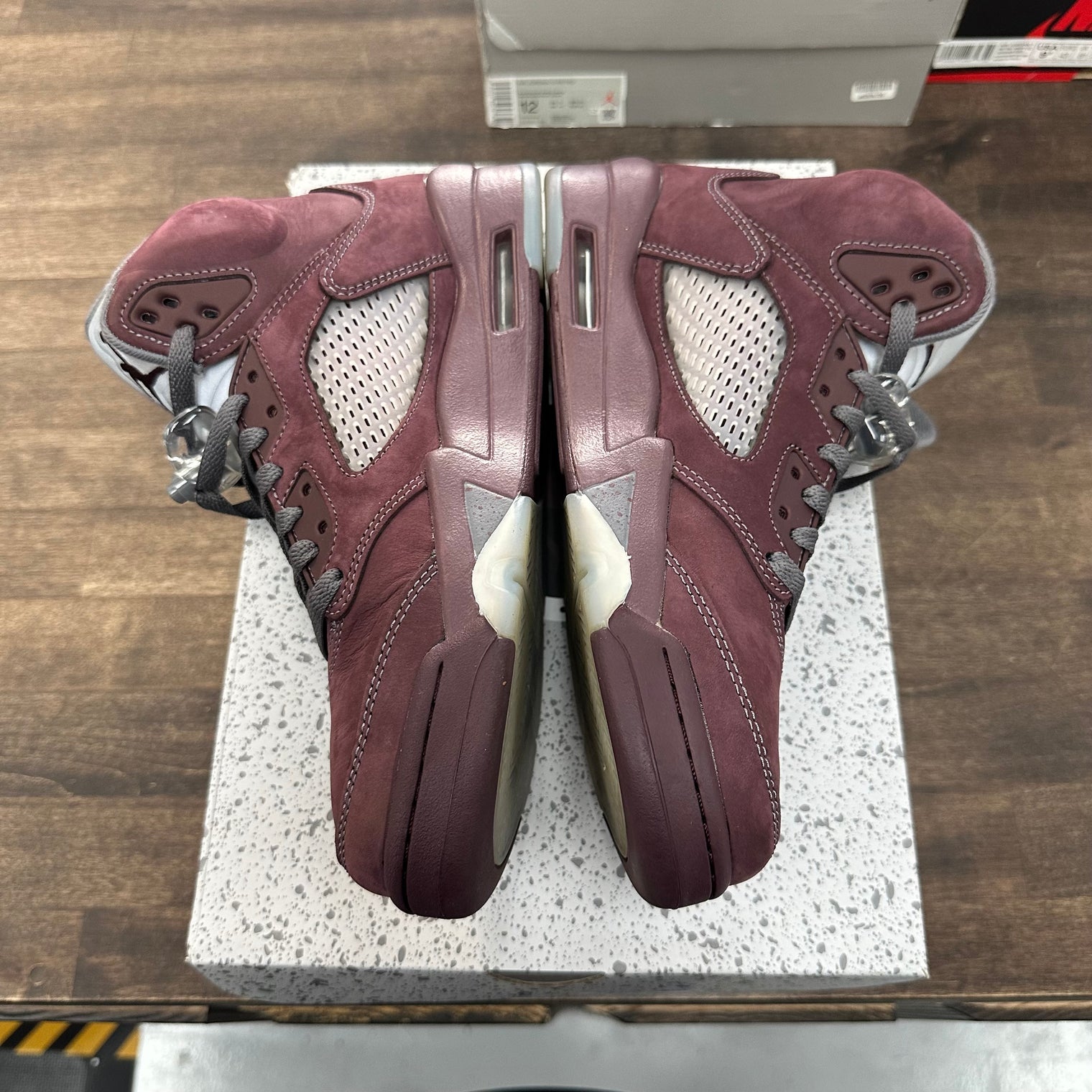 Burgundy Jordan 5 (USED)