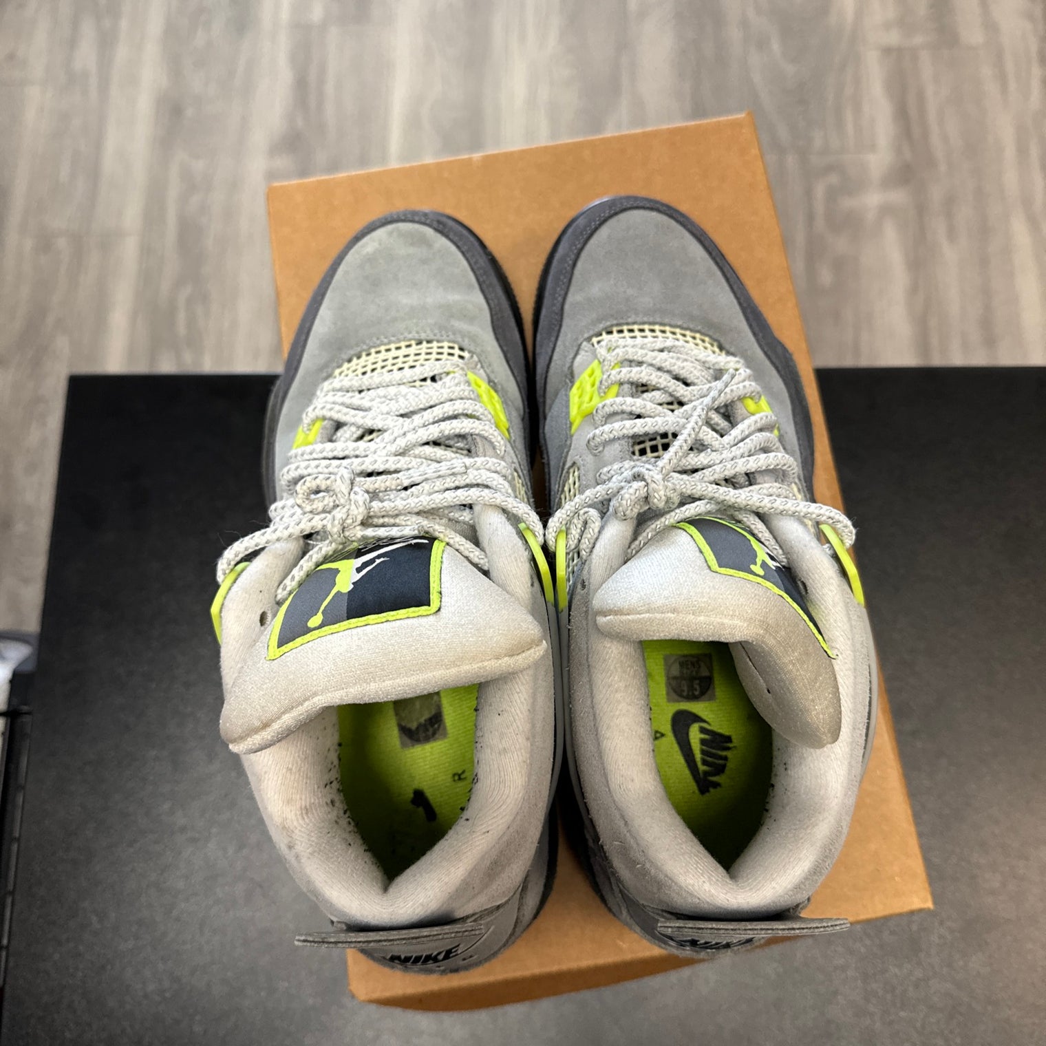 Neon 95 Jordan 4 (USED, No Box)
