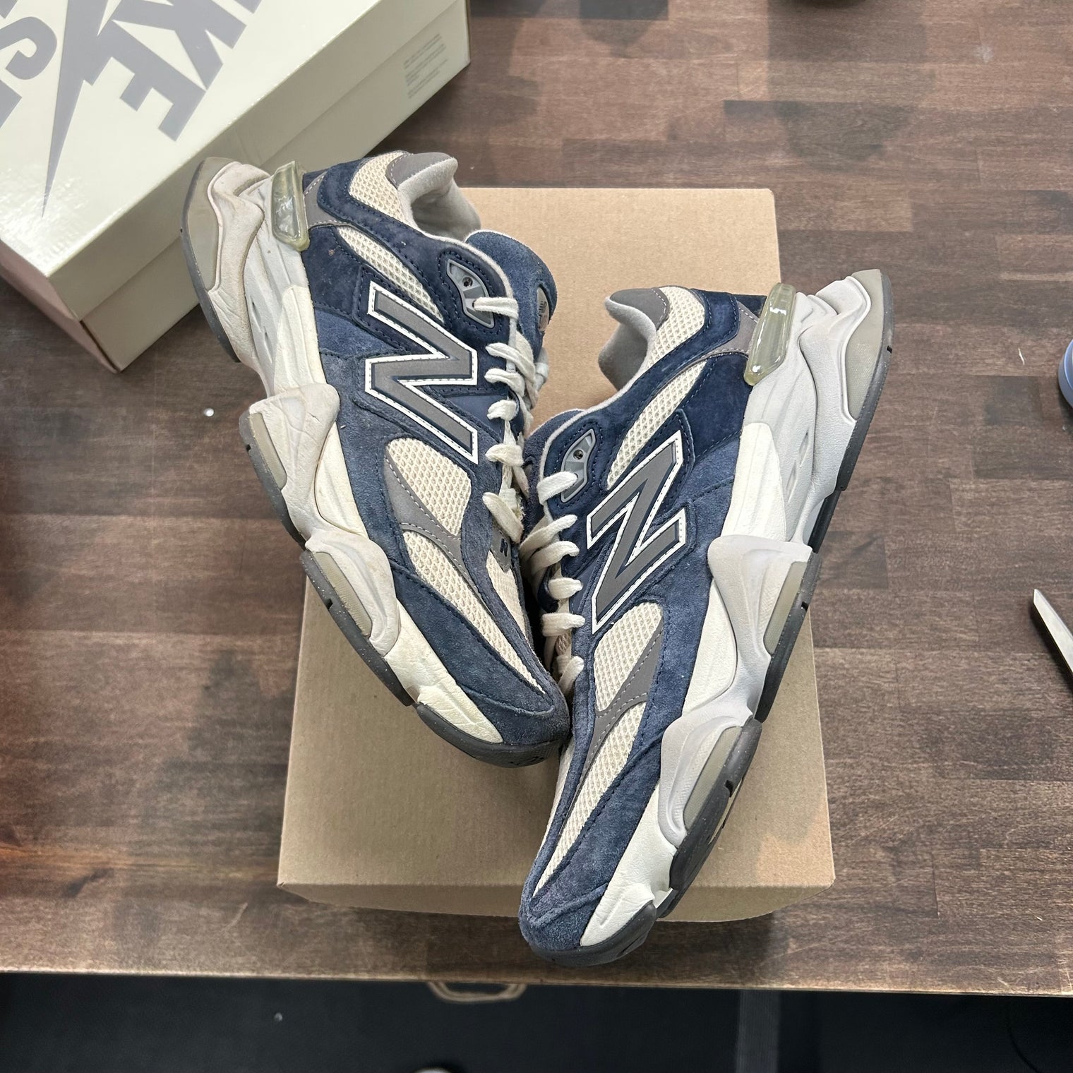 Natural Indigo New Balance 9060 (USED, No Box)