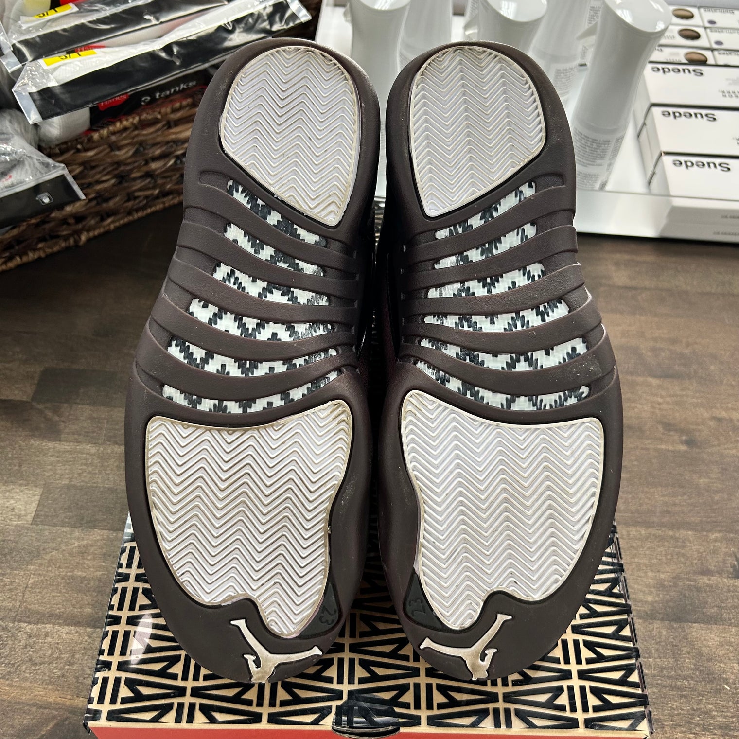 A Ma Maniere Black Jordan 12 SP (W) (USED)