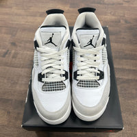 Military Black Jordan 4 Retro (GS) (USED)