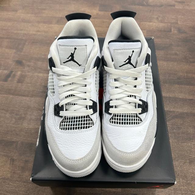 Military Black Jordan 4 Retro (GS) (USED)