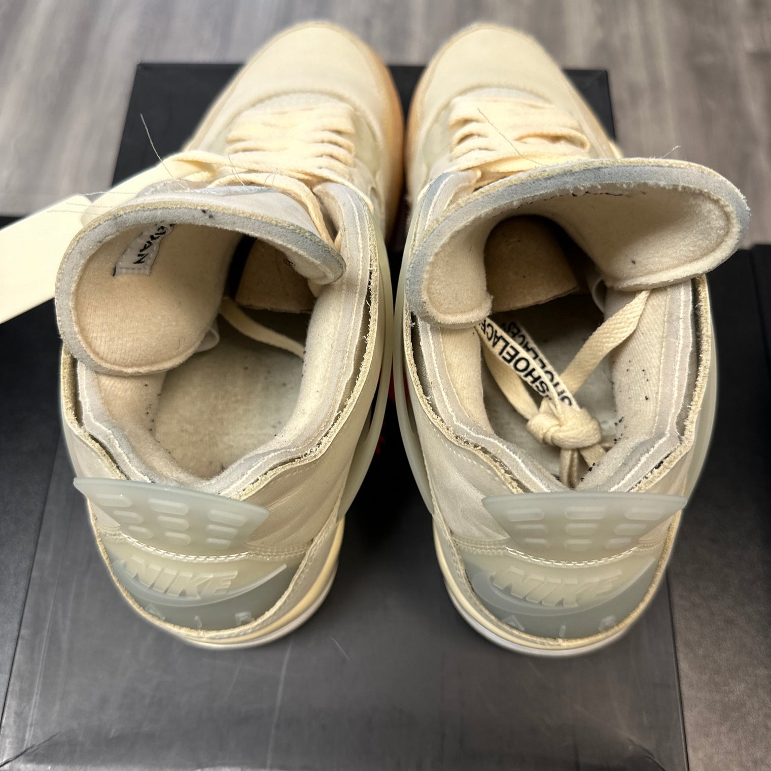 Off-White Jordan 4 Sail (USED)