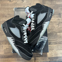 Black Metallic Jordan 5 (2025) (USED)