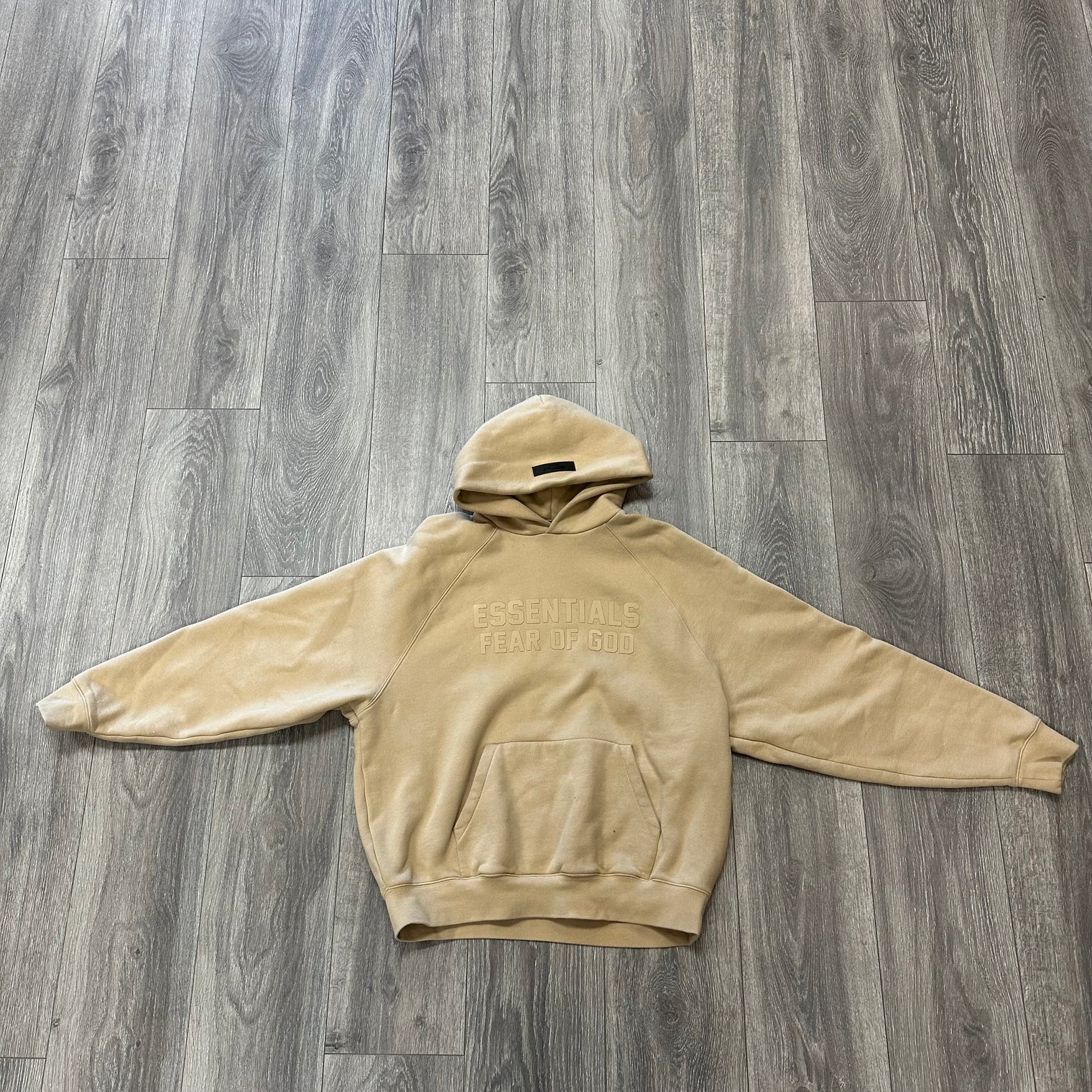 FOG Essentials Hoodie Wheat (USED)