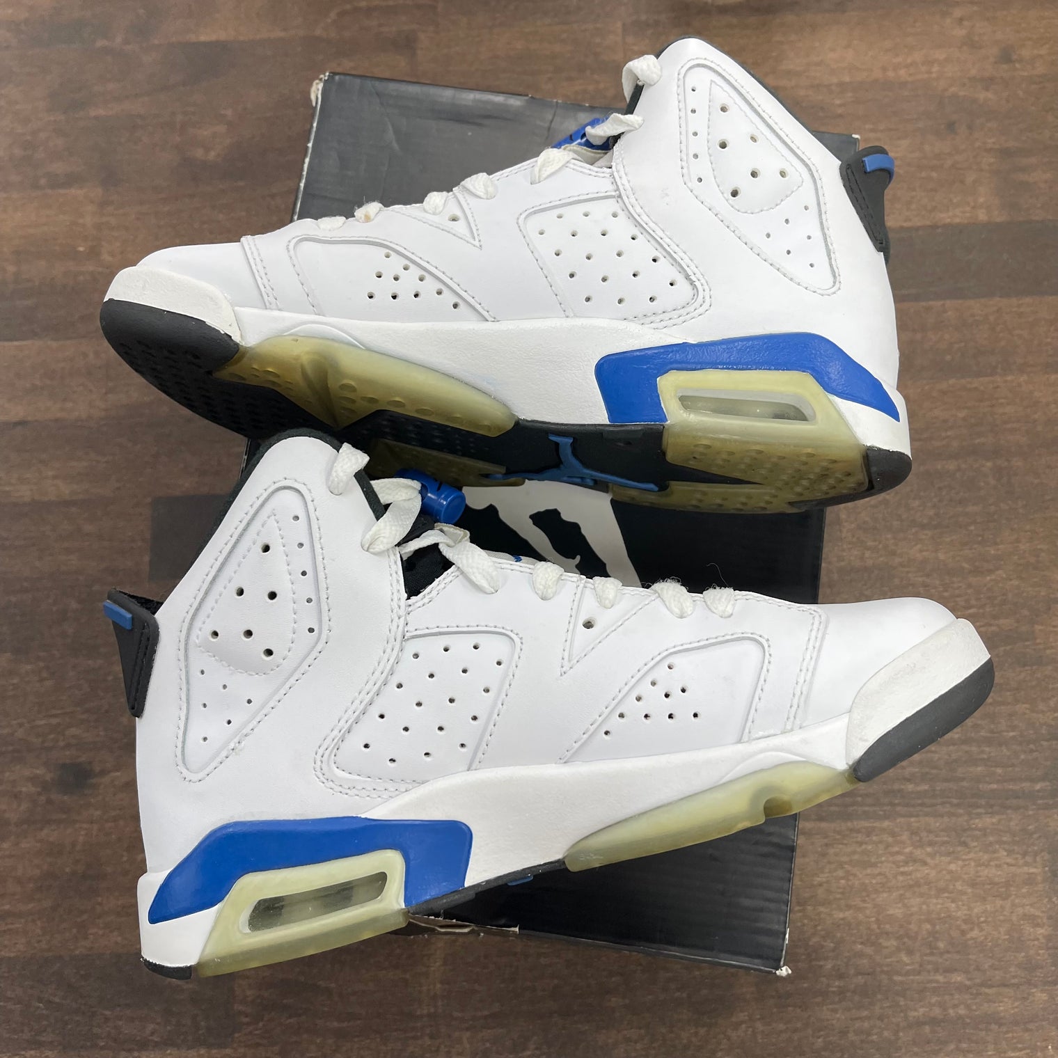 Sport Blue Jordan 6 (GS) (USED)