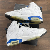 Sport Blue Jordan 6 (GS) (USED)