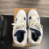 Midnight Navy Jordan 4 Retro (USED;NO BOX)