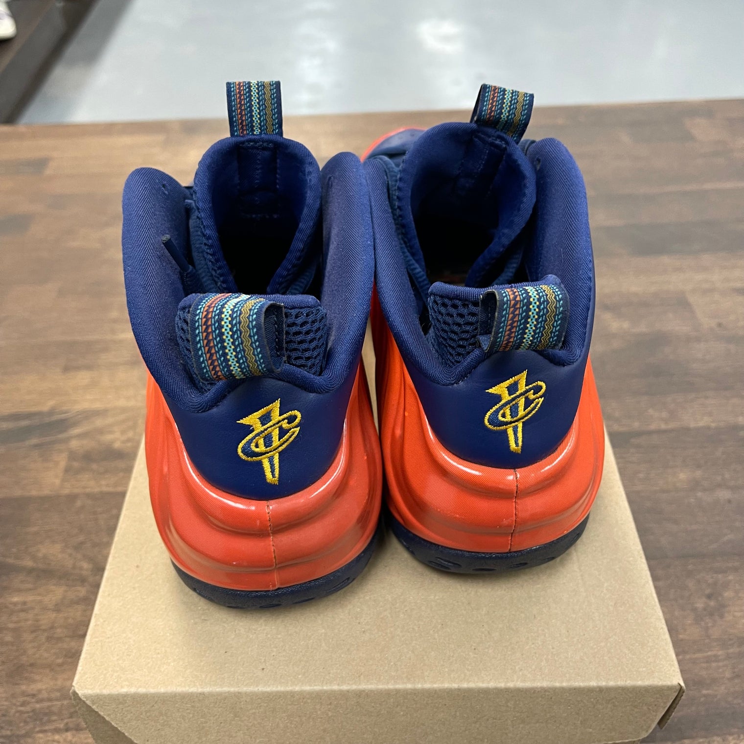 Rugged Orange Nike Air Foamposite (USED,NO BOX)