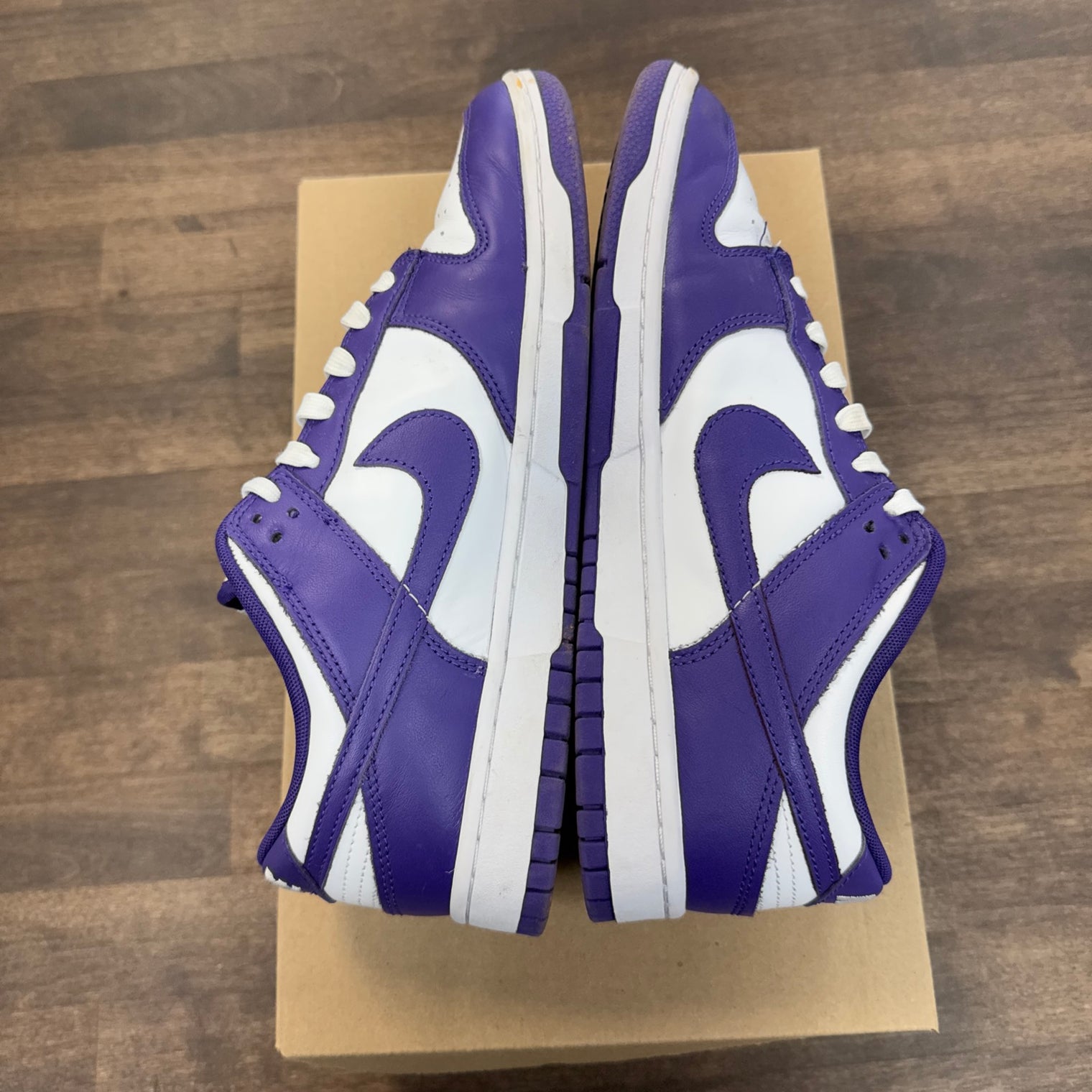 Court Purple Dunk Low (USED, No Box)