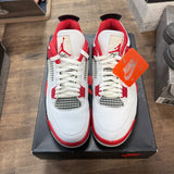Jordan 4 Retro Fire Red (2020) (US 11.5) (USED) Size 11.5 (Pre-Owned) - Image 2