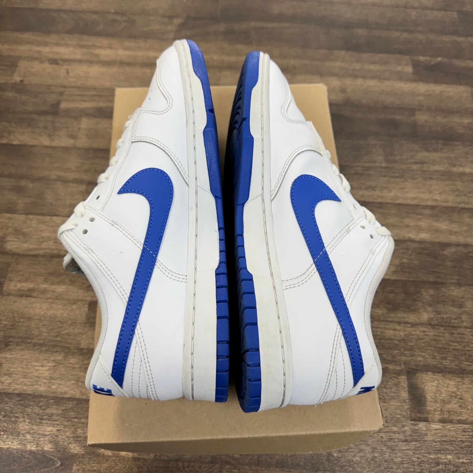 White Hyper Royal Dunk Low (USED, No Box)