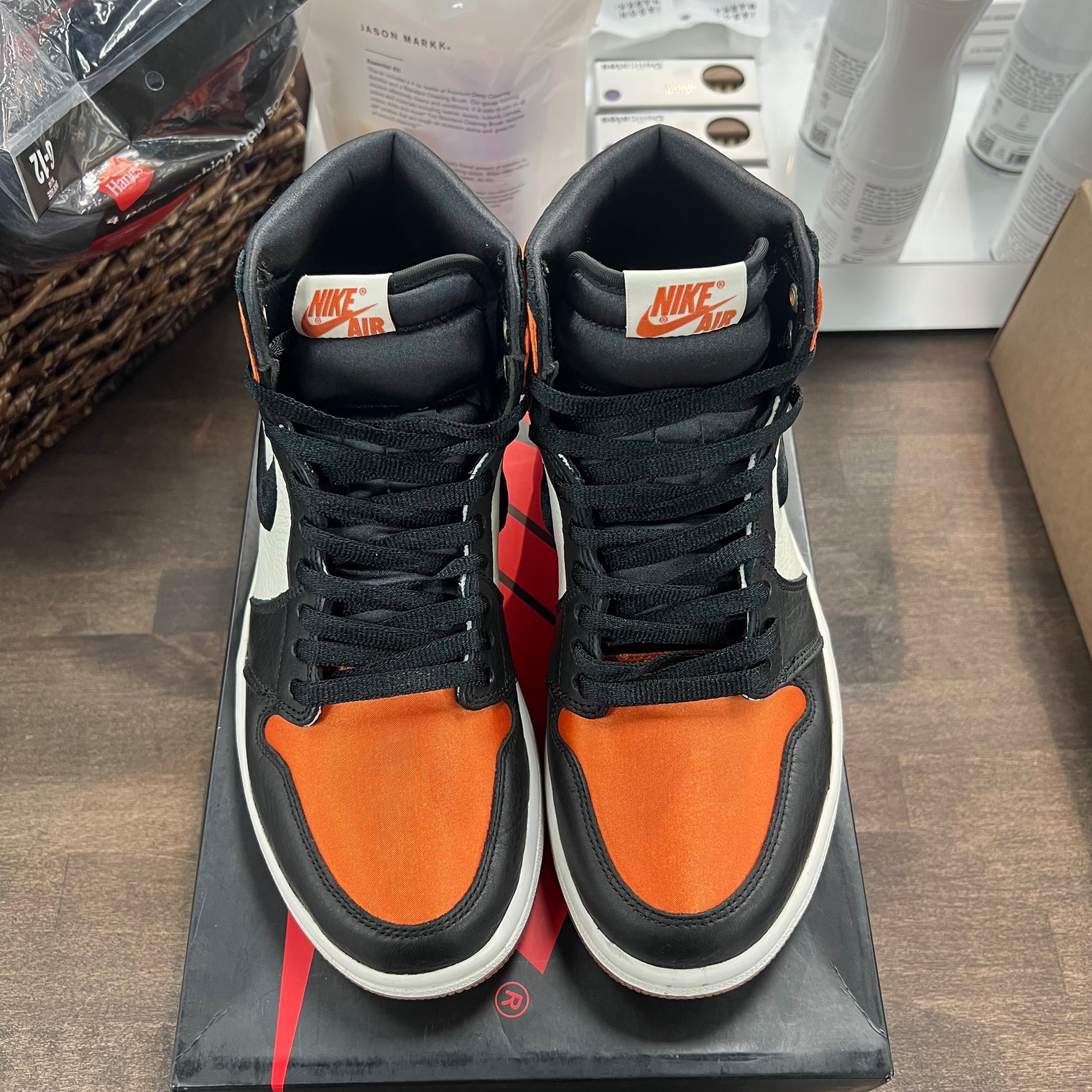 Satin Shattered Backboard Jordan 1 High (W) (USED)