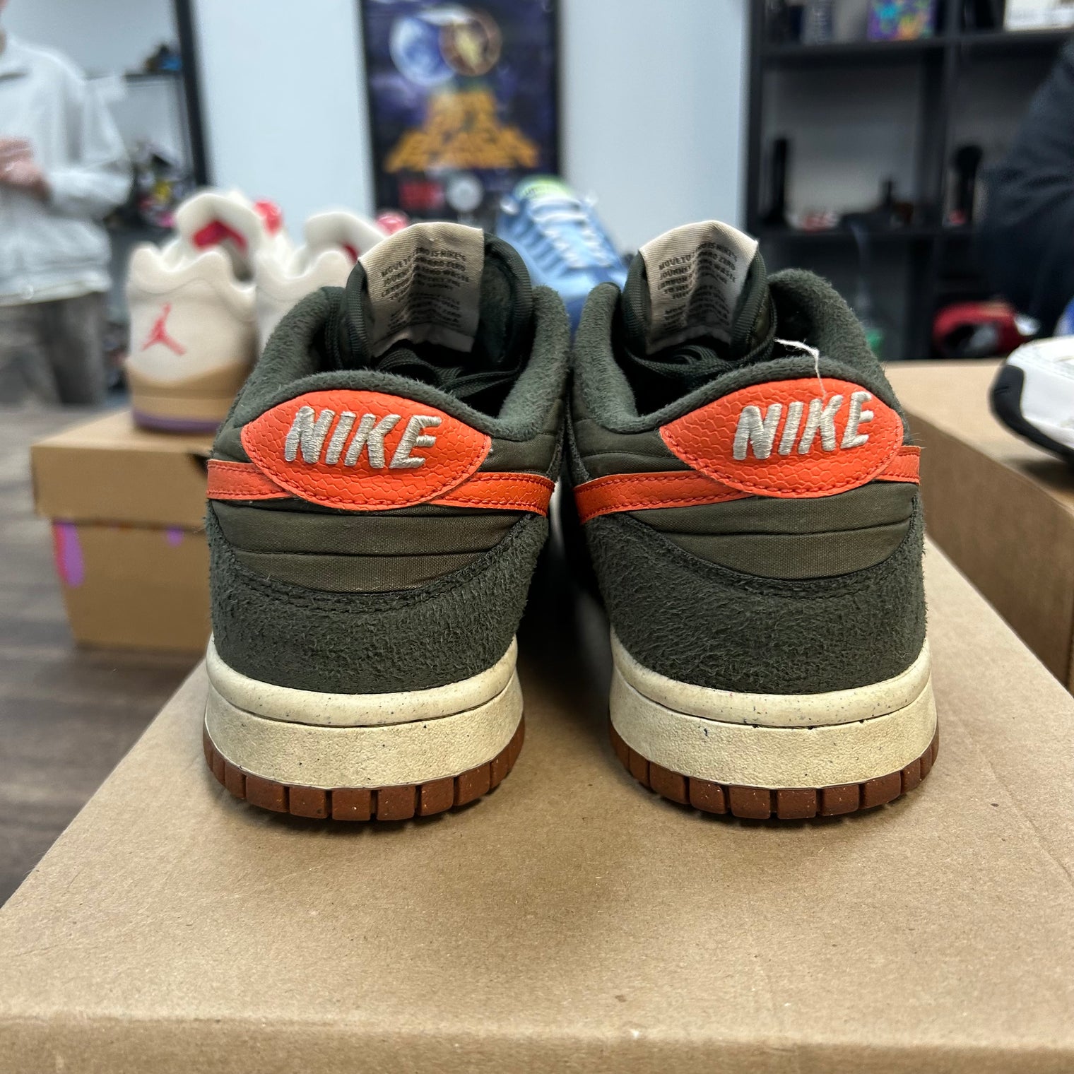 Sequoia Nike Dunk Low (GS) (USED, No Box)
