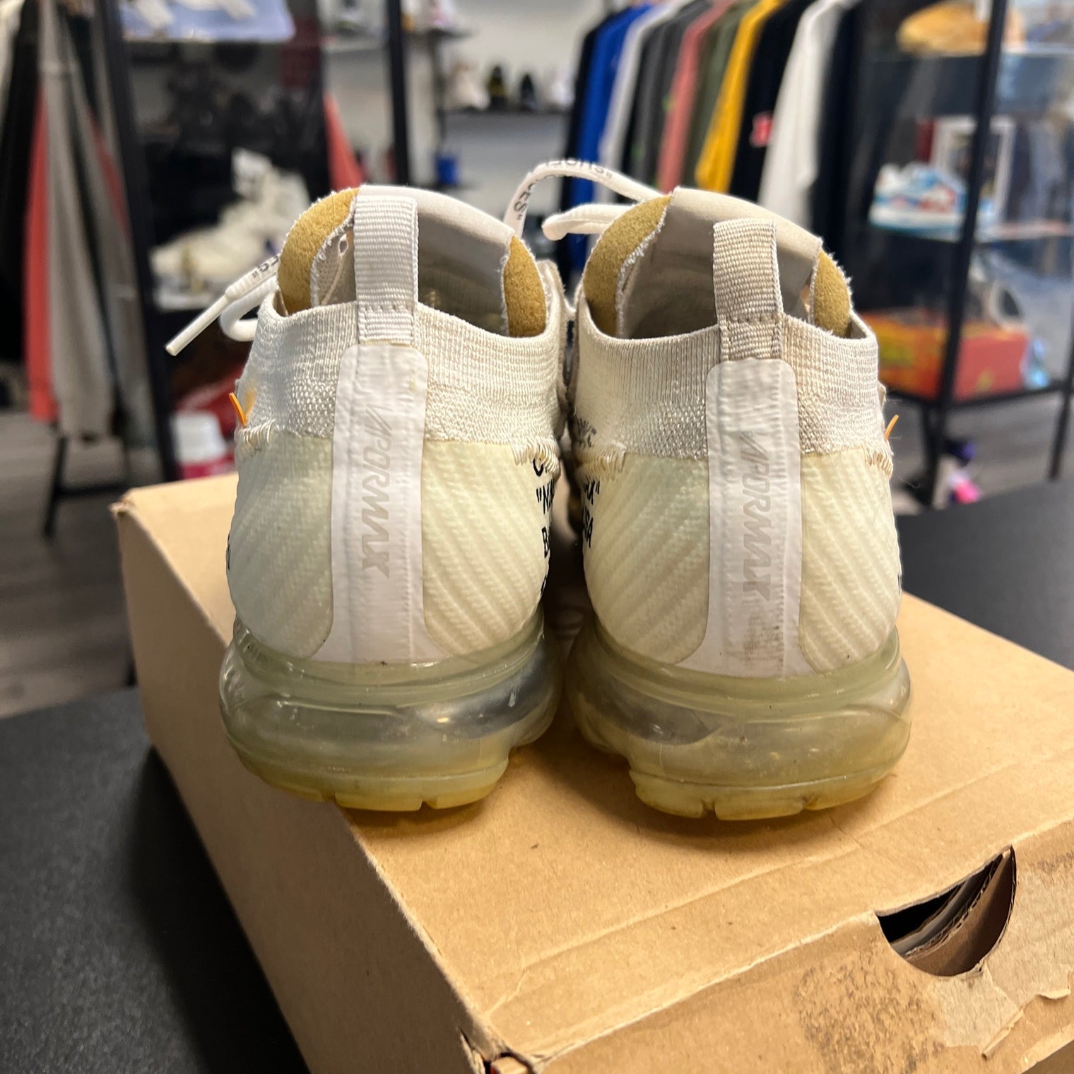 Off-White Vapor Max White (USED)