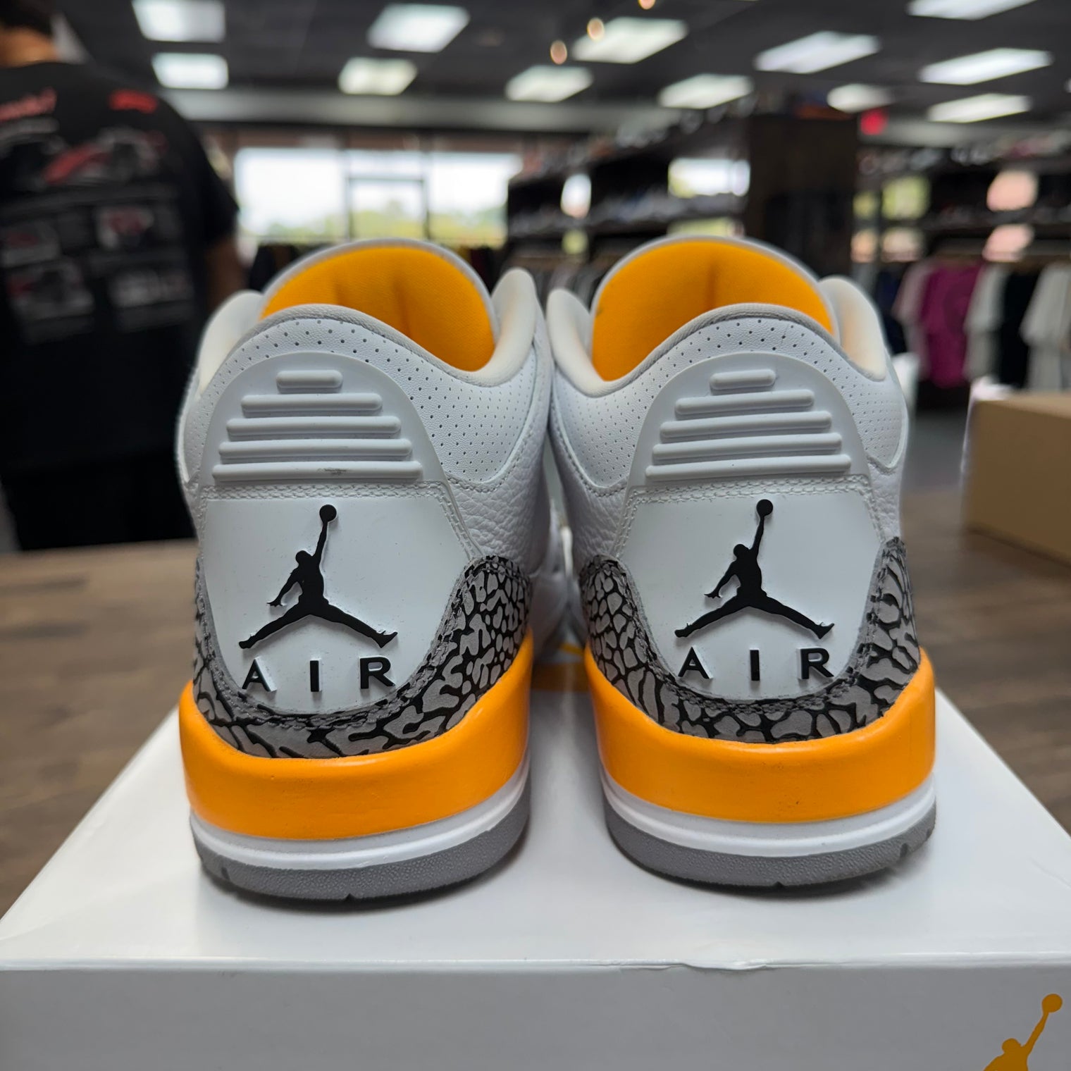 Laser Orange Jordan 3 (W) (USED)