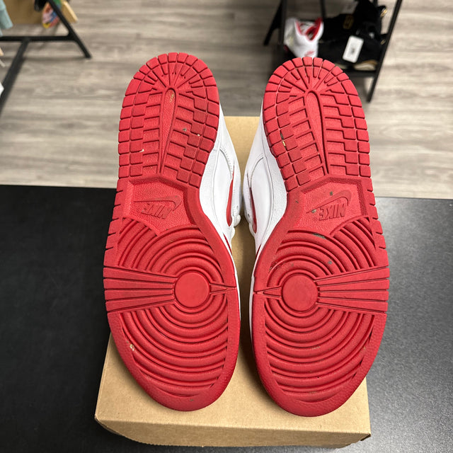 Supreme Jewel Swoosh Red SB Dunk Low (USED, no box)