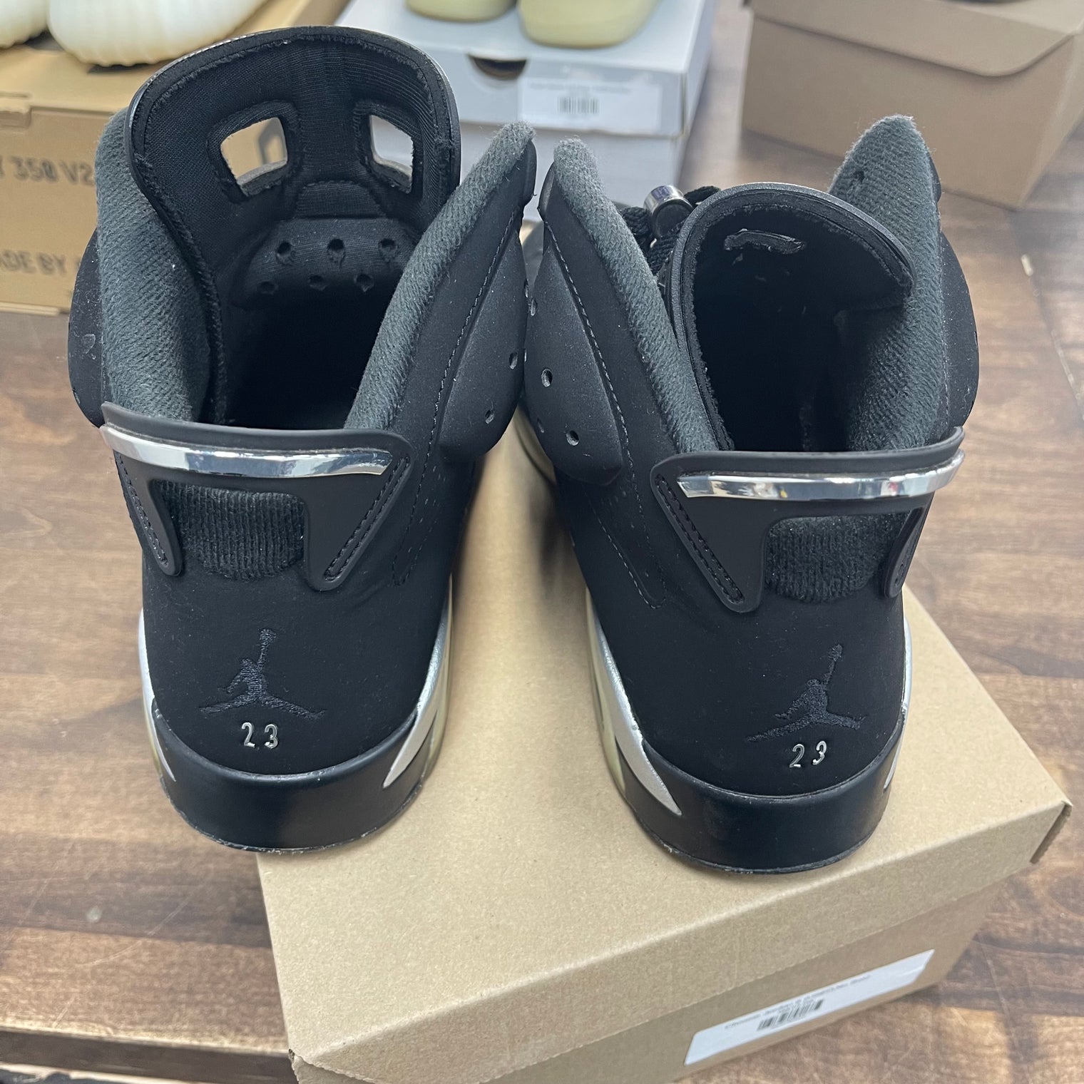 Chrome Jordan 6 (USED,No Box)