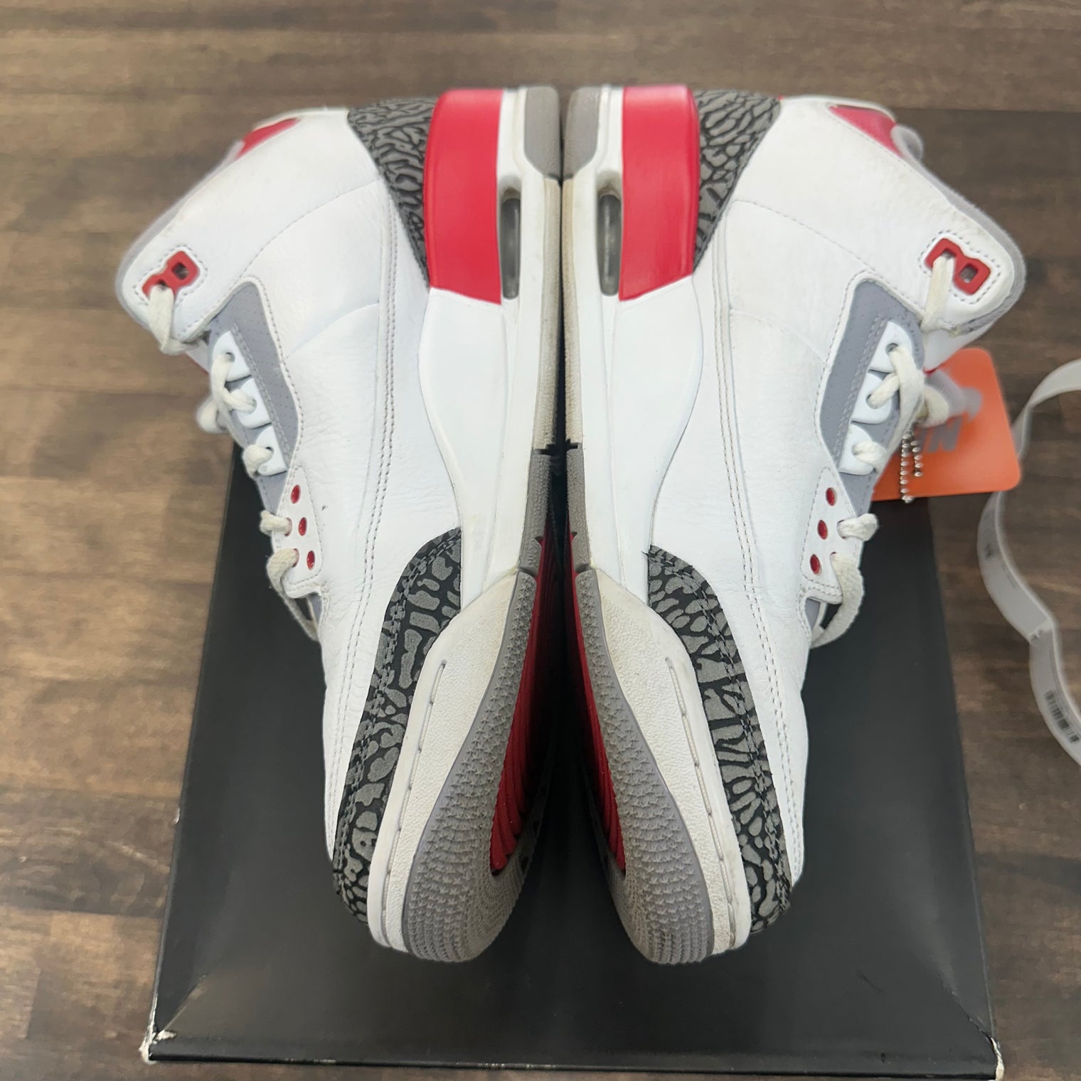 Fire Red Jordan 3 (USED)
