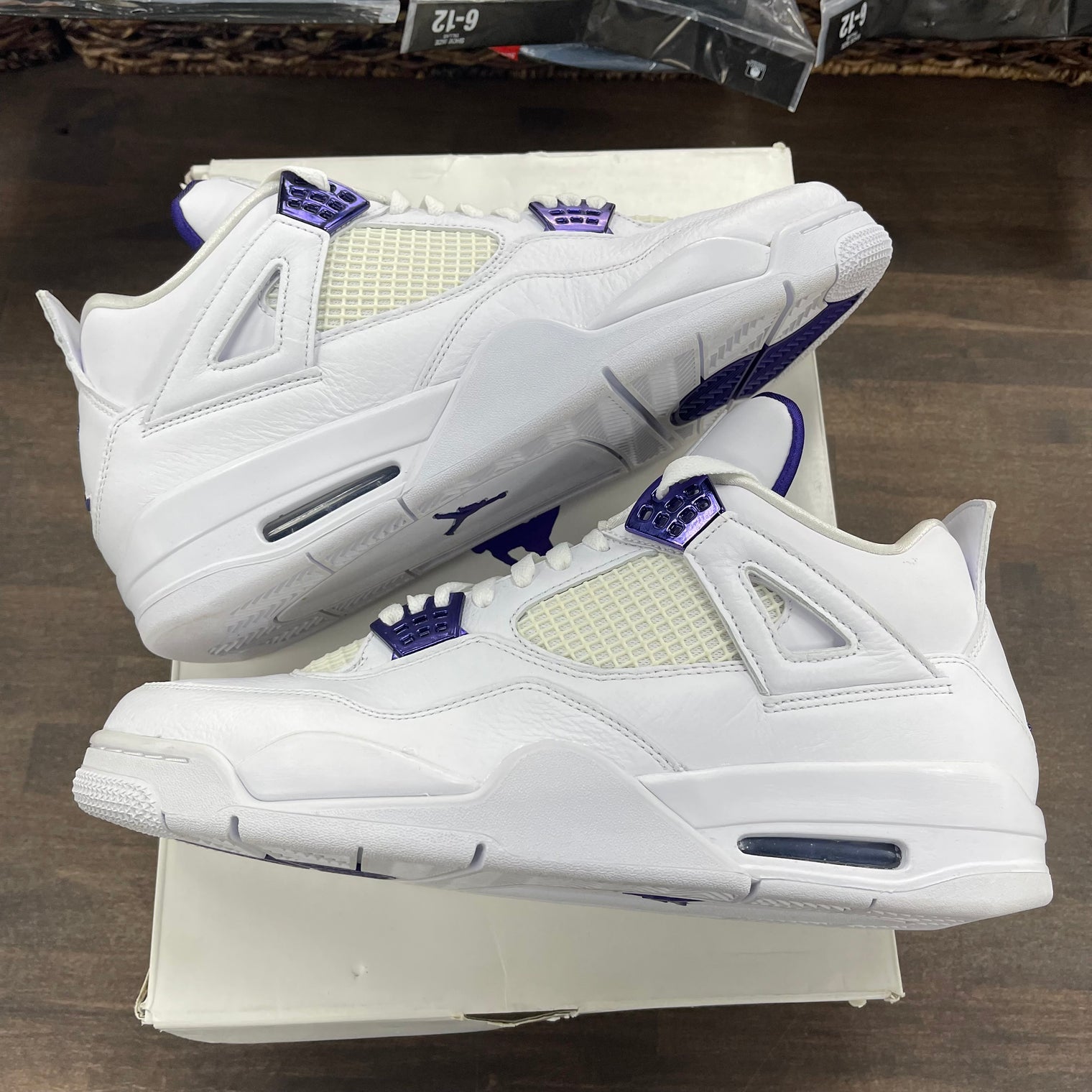 Metallic Purple Jordan 4 Retro (USED)