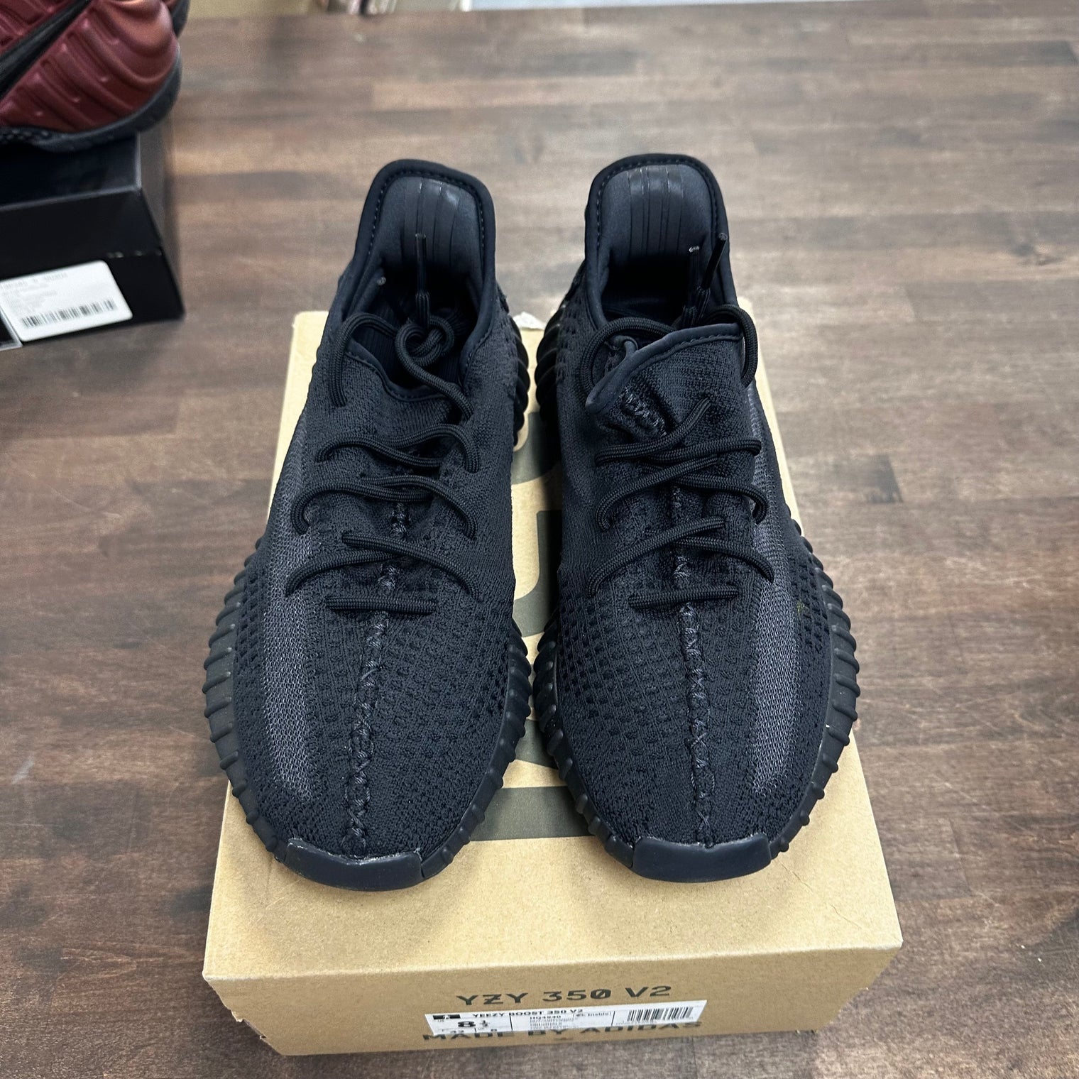 Onyx Yeezy 350 (Lightly Worn)
