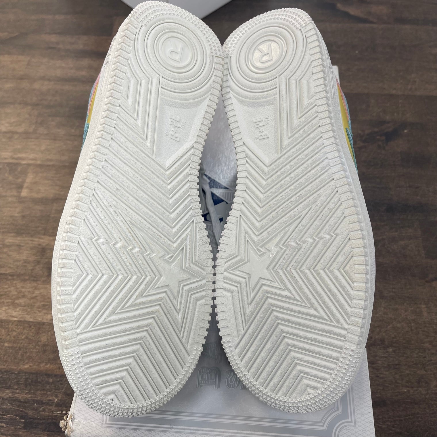 Tri-Color Pink A Bathing Ape Sta Low (2018) (USED)