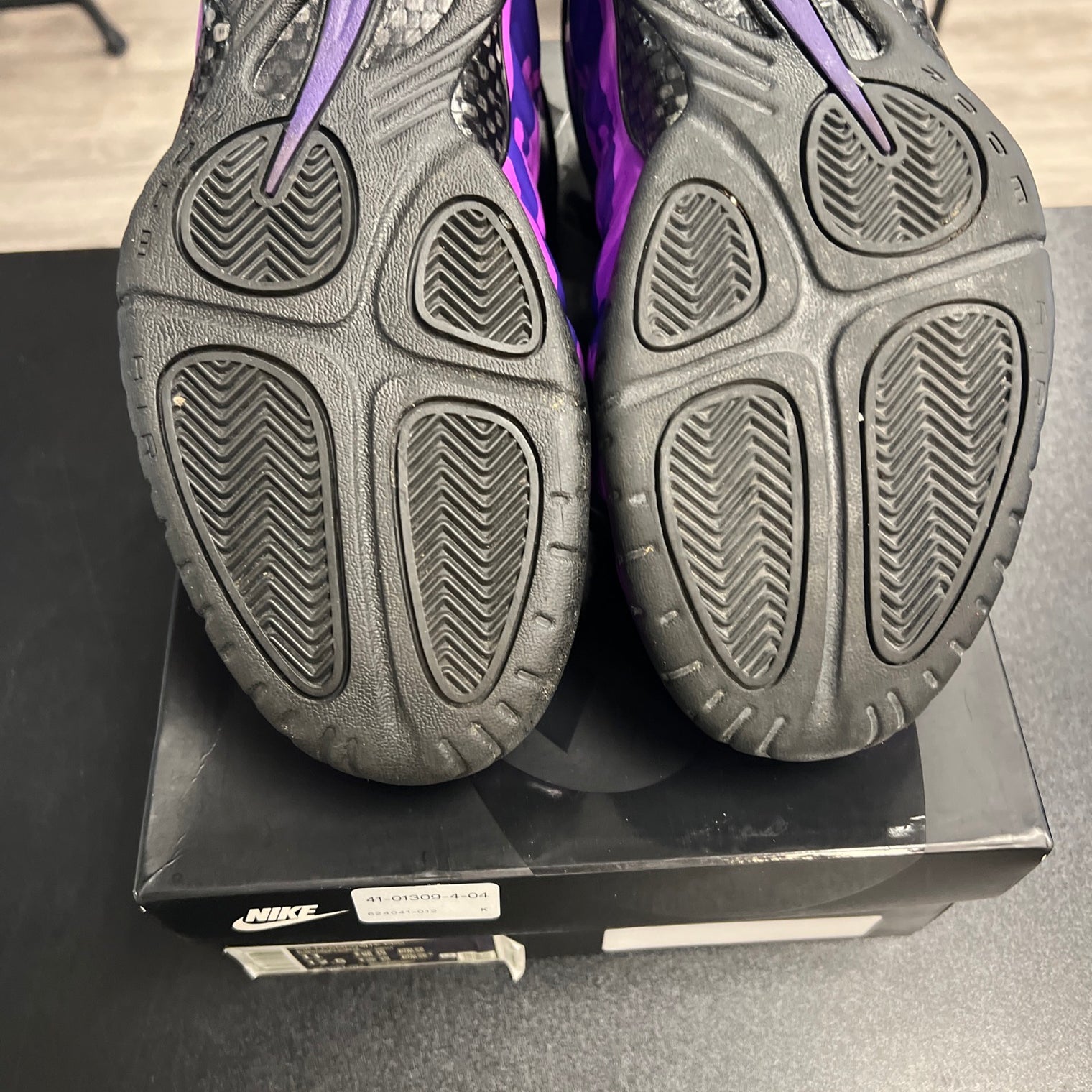 Purple Camo Foamposite (USED)