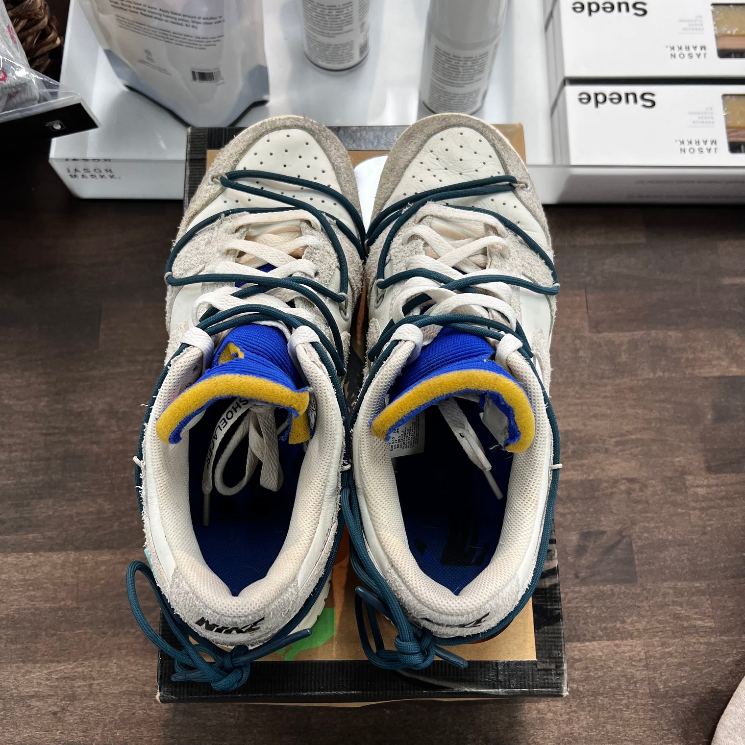 Lot 16 of 50 Off-White Dunk Low (USED)