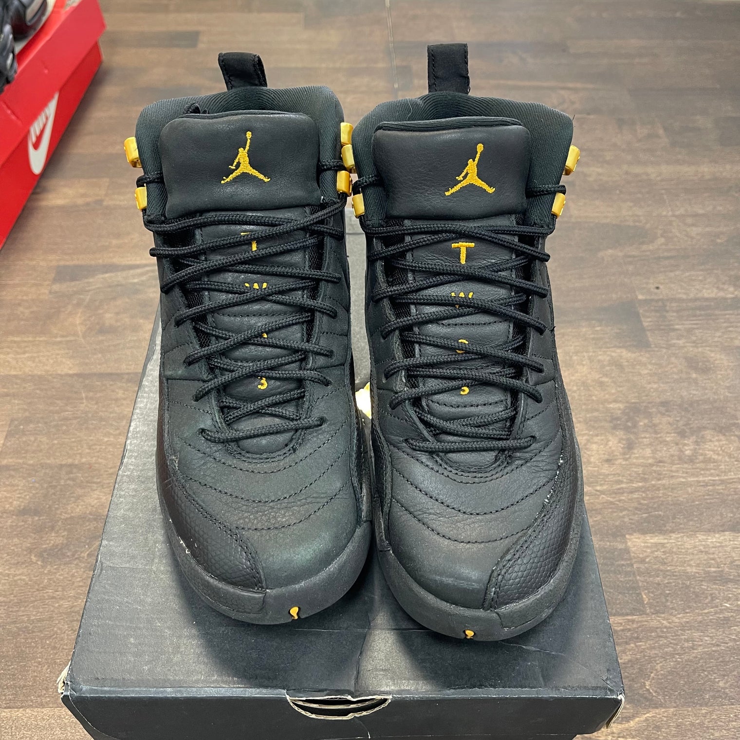 (GS) Black Taxi Jordan 12 (USED,No Box)