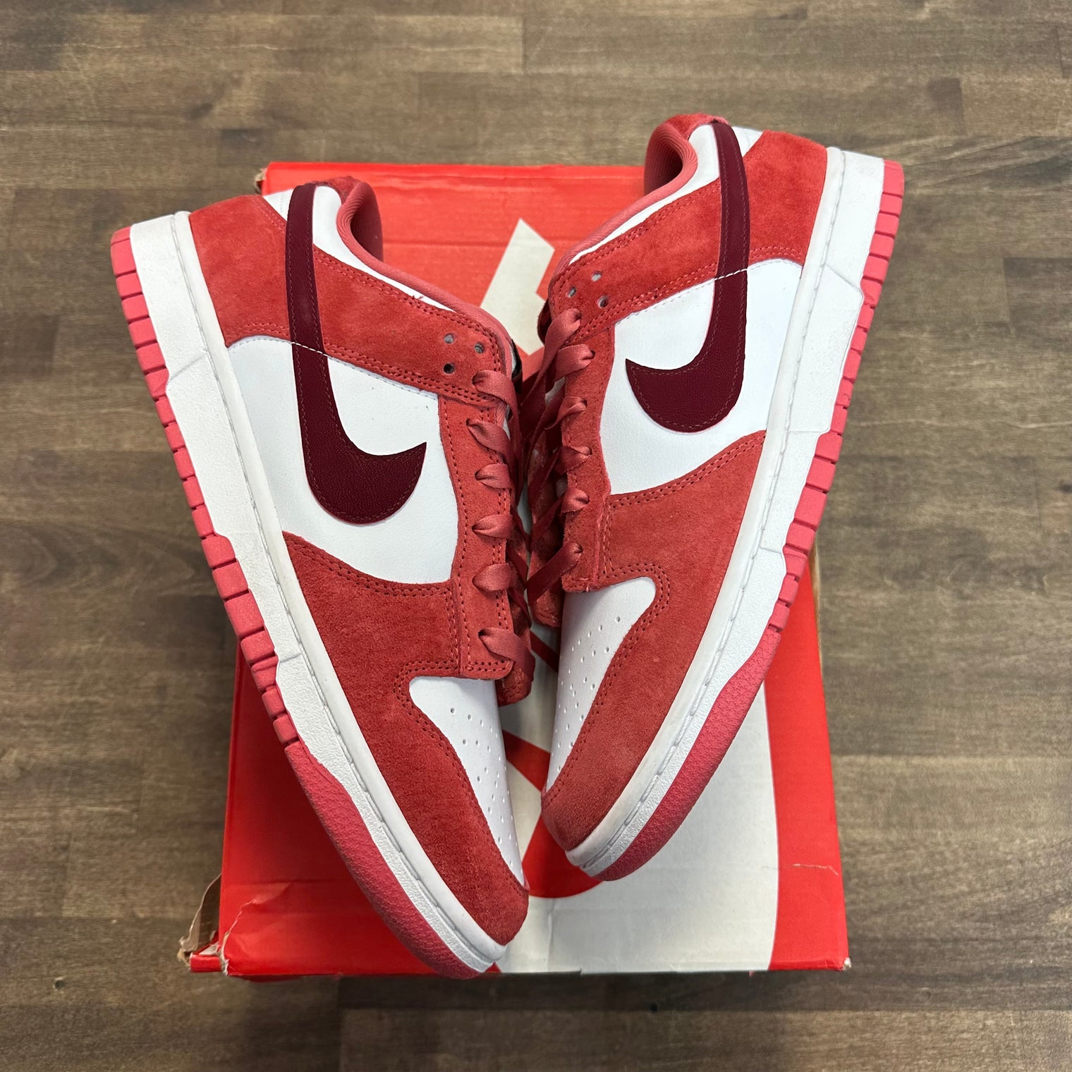Valentine's Day Nike Dunk Low (2024) (W) (Lightly Worn)