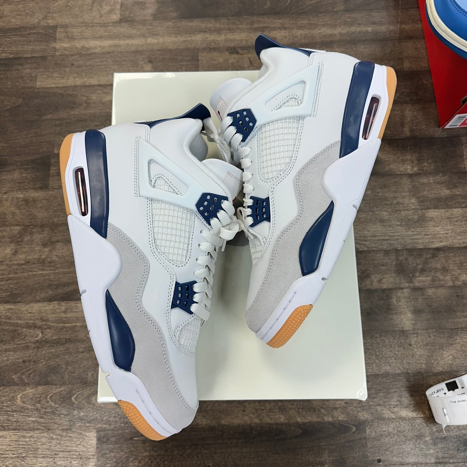 Navy SB Jordan 4 Retro (Lightly Worn)