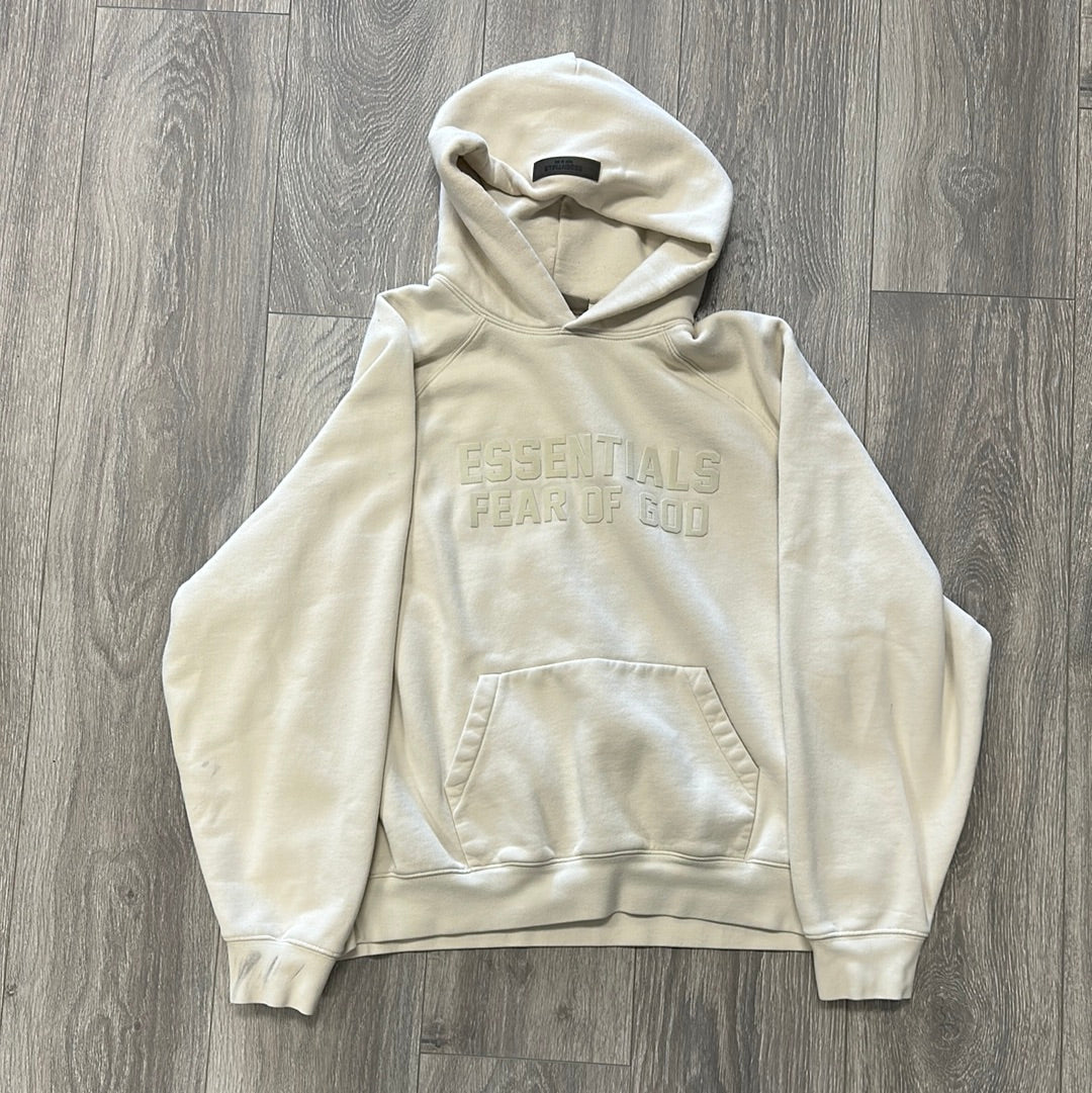 FOG Essentials Hoodie Eggshell (Used)