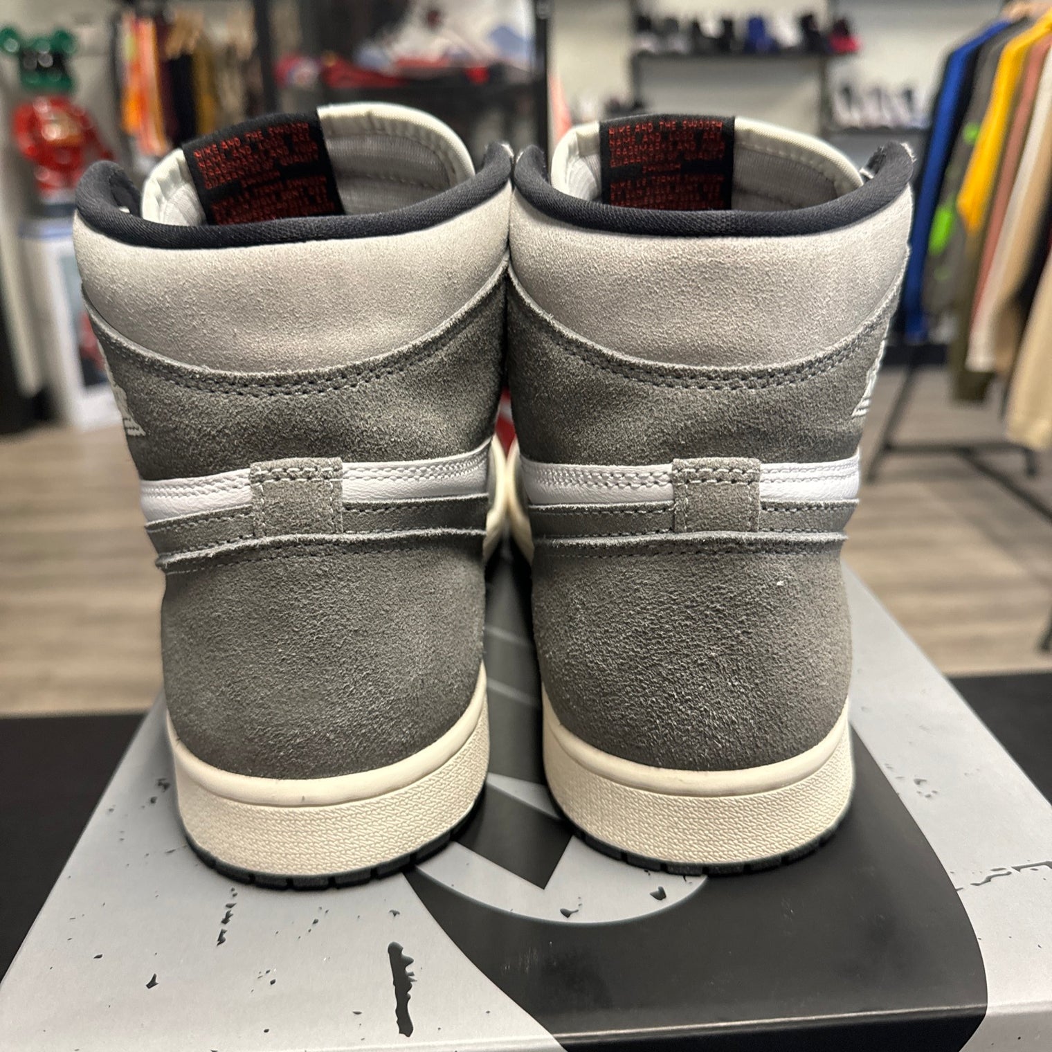Washed Black Jordan 1 High (USED)
