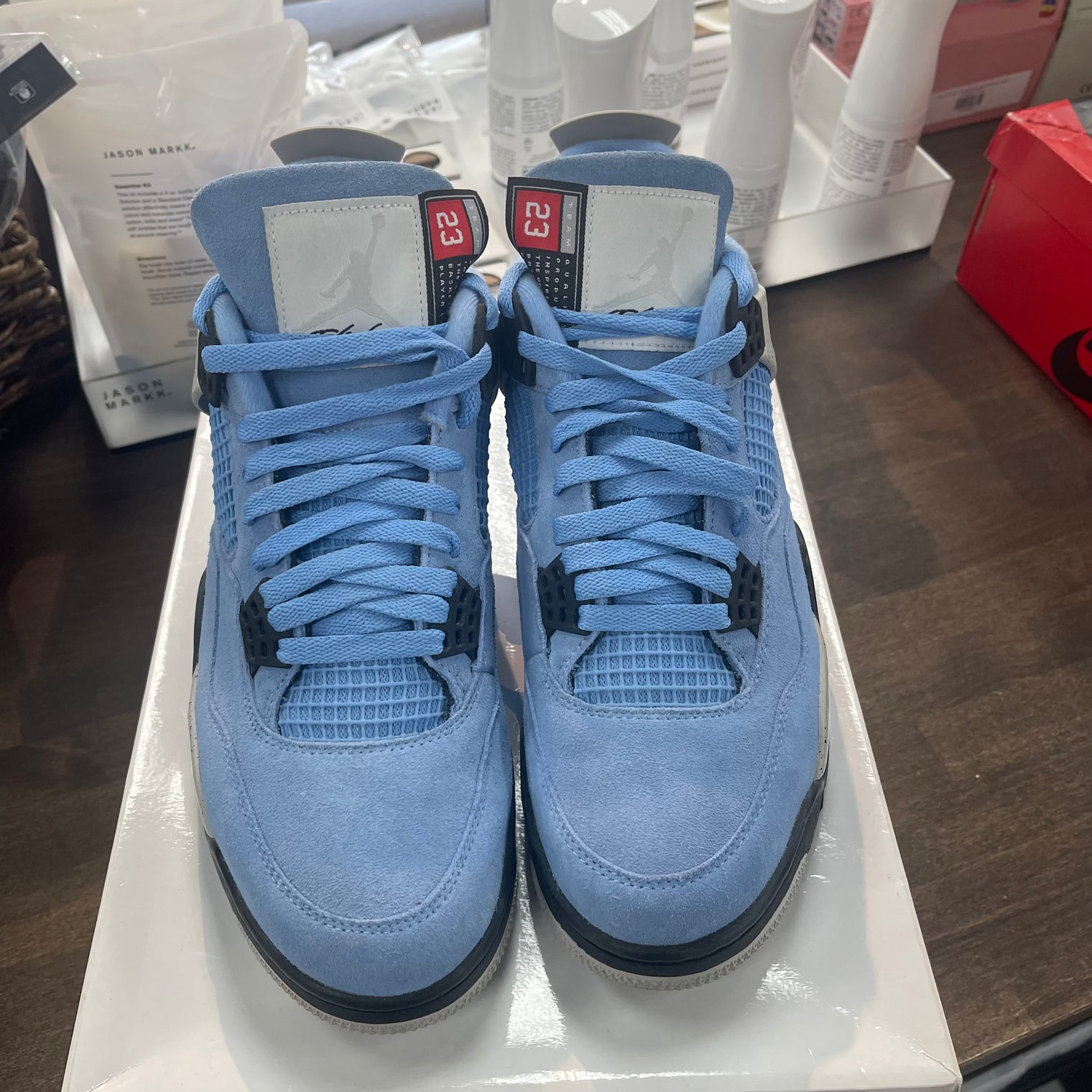 University Blue Jordan 4 (USED)