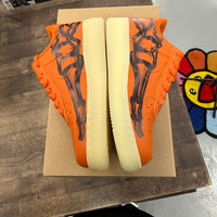 Nike Air Force 1 Low Orange Skeleton Halloween (2020) (Men's) (US 7) (Lightly Worn, No Box)