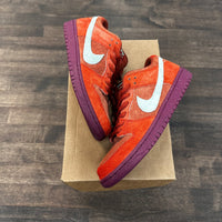 Mystic Red SB Dunk Low (USED, No Box)