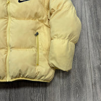 Supreme Nike Pale Yellow Puffer Jacket (USED)