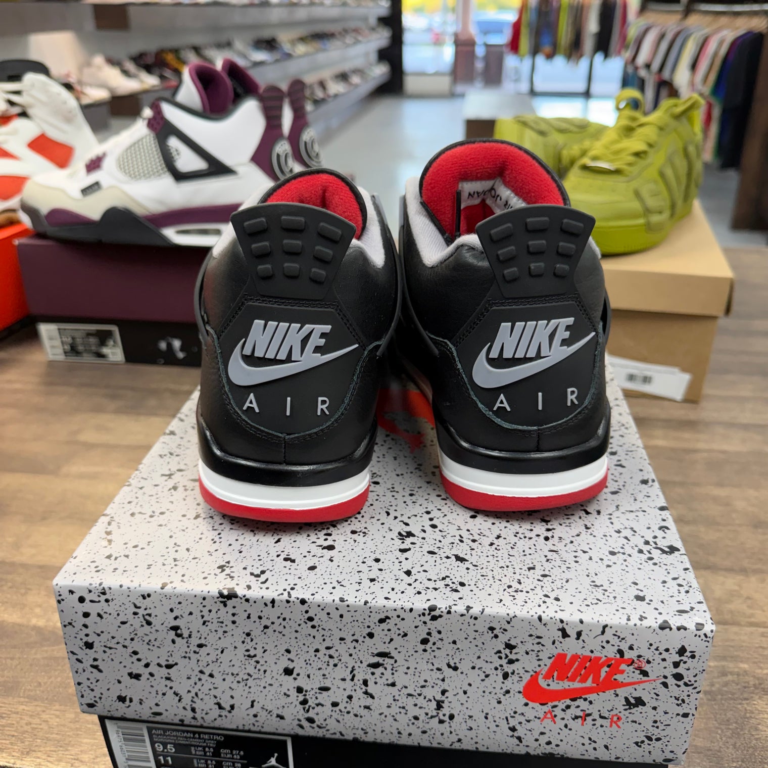 Bred Jordan 4 Reimagined (Lightly Worn)
